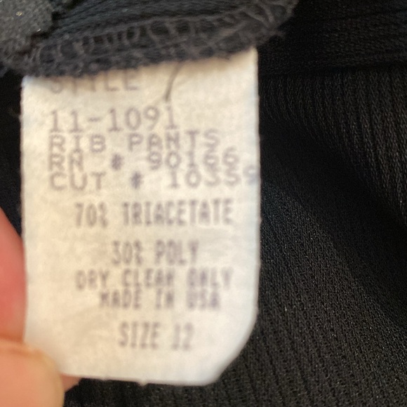 Alex Garfield Ladies Dress Pants. Side Zip. Flat Front. Size 12 - Picture 7 of 7